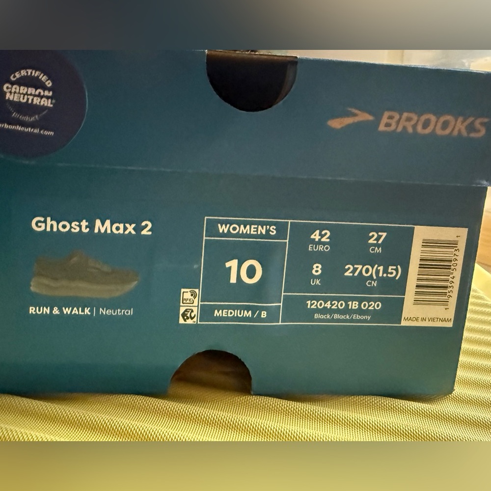 Brooks Ghost Max 2 - Size 10 Women